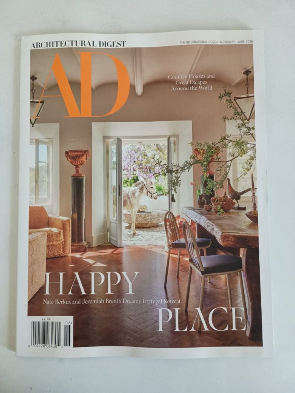 Architectural Digest magazine June 2026